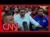 ‘No to crazy war.’ CNN speaks to Venezuelan President Maduro