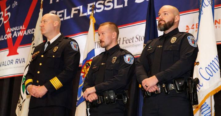 Richmond business group honors police officers with awards