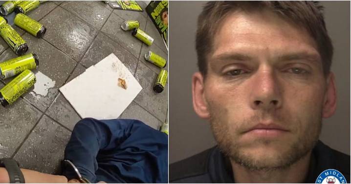 Thief's £650 crime spree comes crashing down as he's caught red