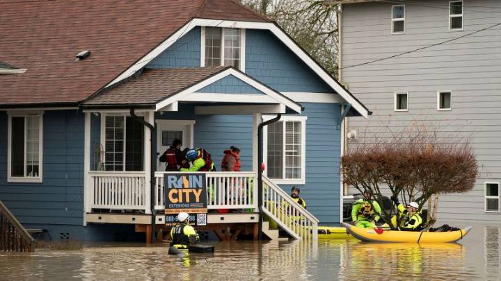 More atmospheric rivers coming for flooded Washington and the West Coast