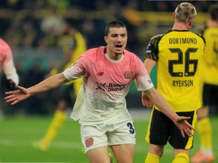 Leverkusen ajusta cuentas en Dortmund y avanza en la copa alemana