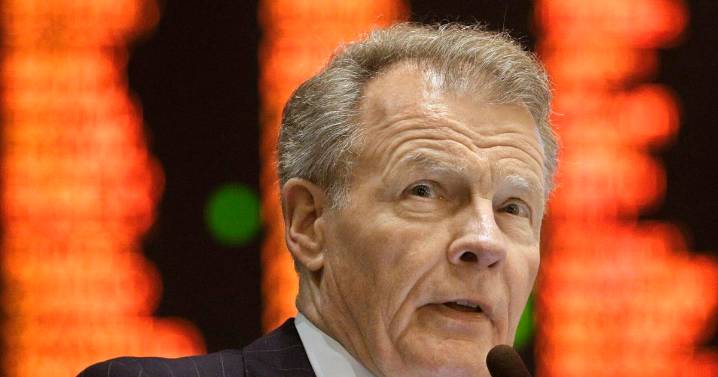 Former Illinois House Speaker Mike Madigan asks President Trump for pardon