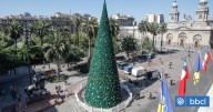 Vuelve el árbol de Navidad más grande de Santiago: así el municipio gestó su regreso junto a Dr. Simi
