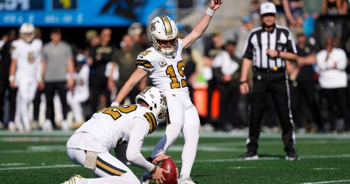 Colts sign former Saints kicker Blake Grupe to practice squad