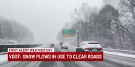 VDOT: Snow plows in use to clear roads