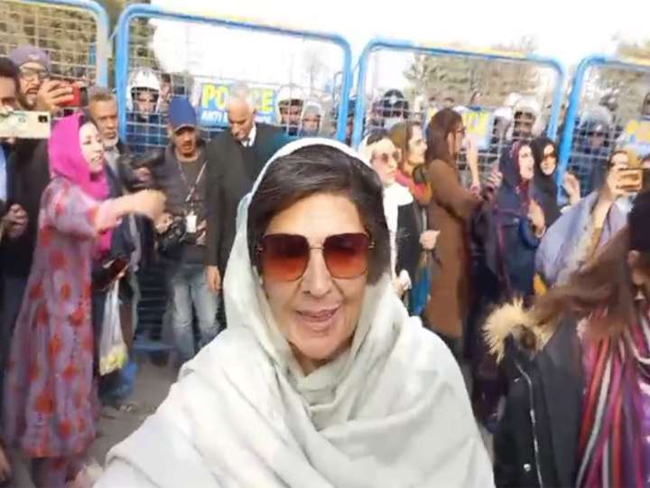 Imran Khan’s sisters stage protest outside Adiala Jail