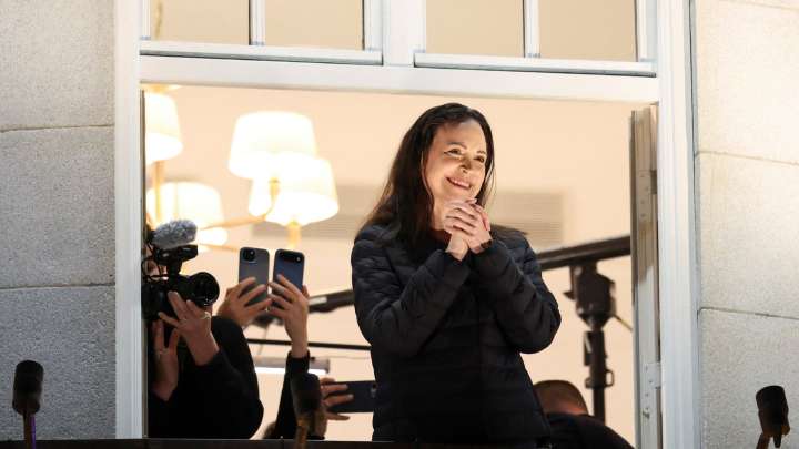 María Corina Machado, Nobel de la Paz, Hace su Primera Aparición Pública tras Llegada a Oslo