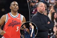 Tyronn Lue 'refused to meet with' Chris Paul before Clippers split