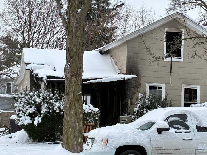 Late-night fire destroys Jackson home, family of three displaced