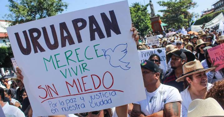 Grecia Quiroz pide a Harfuch revisar a elementos del Plan Michoacán tras denuncias de extorsión