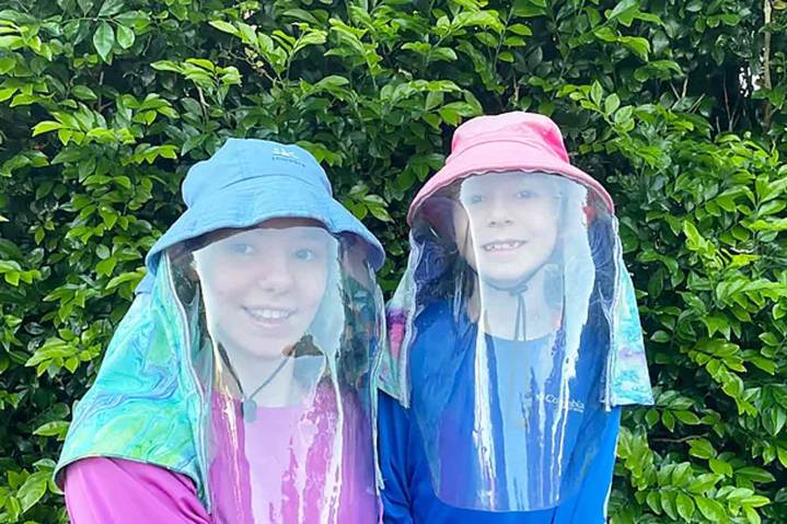 2 Sisters with Condition Can't Play in Sun So Parents Building Sanctuary