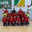 Cuatro benjamines del Andújar FS participan en un entrenamiento y amistoso con la Selección