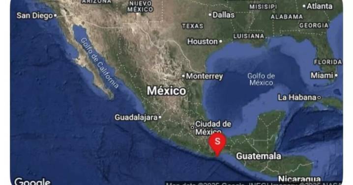 Temblor hoy en Oaxaca; sismo de 5.6 sacude la zona de Crucecita esta noche