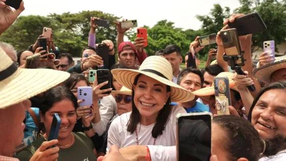 ¿Cómo salió de Venezuela María Corina Machado?