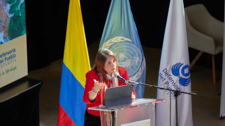 'La violencia en el debate es el fin de la democracia': Defensora del Pueblo en el Día de los Derechos Humanos