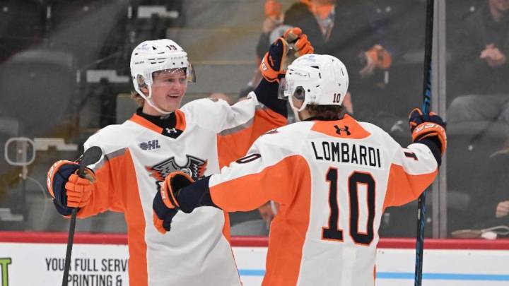Flint Firebirds dominate Guelph Storm 9-1 with Aspinall’s first OHL hat trick
