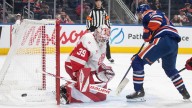Hyman has 3 goals, McDavid gets 4 assists as Oilers beat Red Wings 4