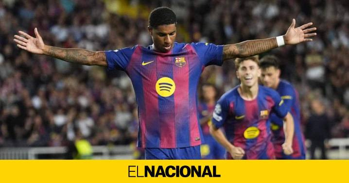 Rashford tiene pie y medio fuera del Barça