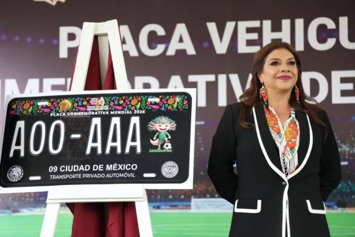 ¿Nuevas placas por el Mundial? Así puedes obtener las tuyas