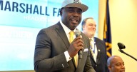 Marshall Faulk introduces himself as Southern football coach. 'I need you there with us.'