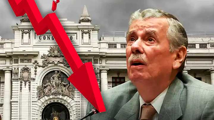 IEP: 75% de rechazo ciudadano al fujimorista Rospigliosi como presidente del Parlamento