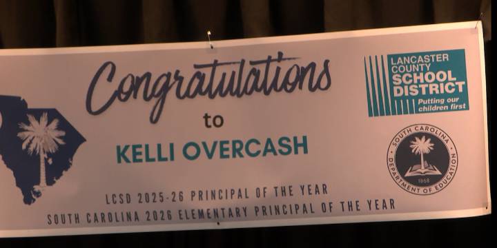 Lancaster County principal named South Carolina’s 2026 elementary principal of the year