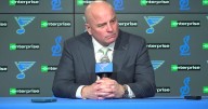 Jim Montgomery: Blues were 'a little loose with the puck' against Boston
