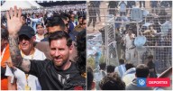 Caos en visita de Messi en la India: destrozos y organizador detenido tras acusación de "estafa"
