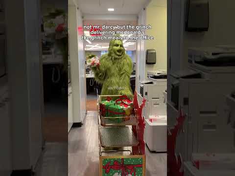 Not Mr. Darcy But The Grinch