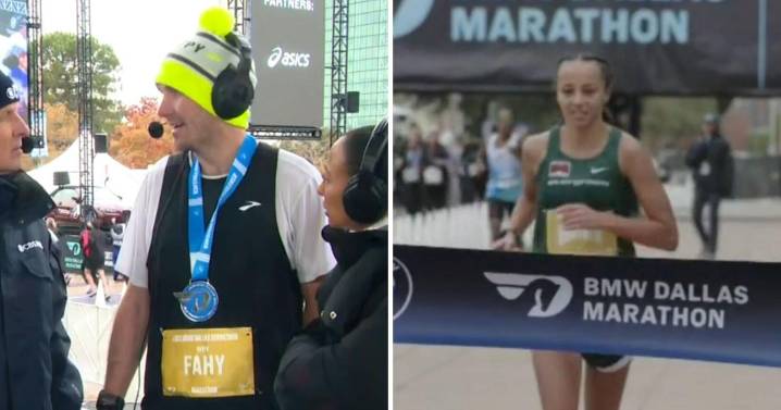 The 2025 BMW Dallas Marathon top female and male runners announced