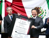 Entrega Congreso de Hidalgo medalla Pedro María Anaya 2025