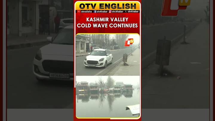 Srinagar J&K Cold Wave: Temperatures Dip Sub