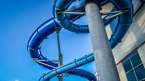 Mennonite Pastor Baptizes Hundreds of Total Strangers at Local Waterslide