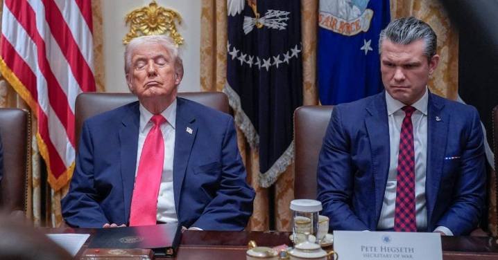 Donald Trump Falling Asleep Mid-Meeting Brushed Off by Medical Analyst Who Compares Him to '10