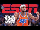 NBA Cup Preview 🏀 Suns are facing a ‘MONUMENTAL TASK’ vs. Thunder 