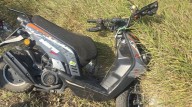 Adolescente se accidenta en su moto en Cañón de Lobos