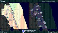 Overnight cold front brings dry conditions across Central Florida