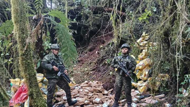 Golpe a redes del narcotráfico en Nariño tras incautación de más de 5 toneladas de cocaína