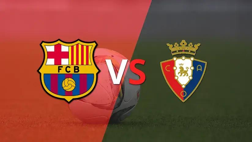 LaLiga EA Sports: Barcelona enfrenta a Osasuna para seguir en la punta
