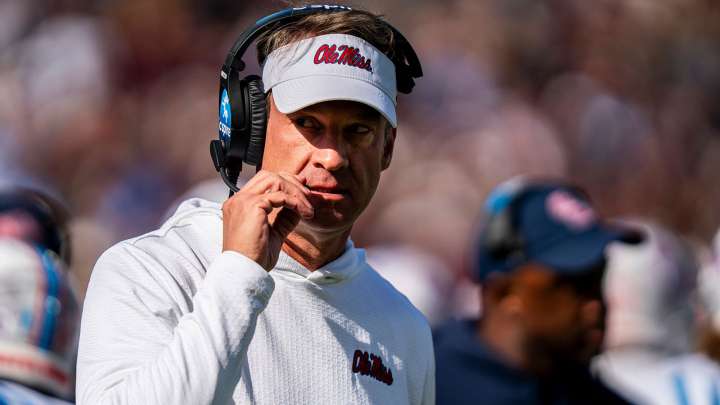 Lane Kiffin reacts to Ole Miss Rebels showing him the door before CFP berth