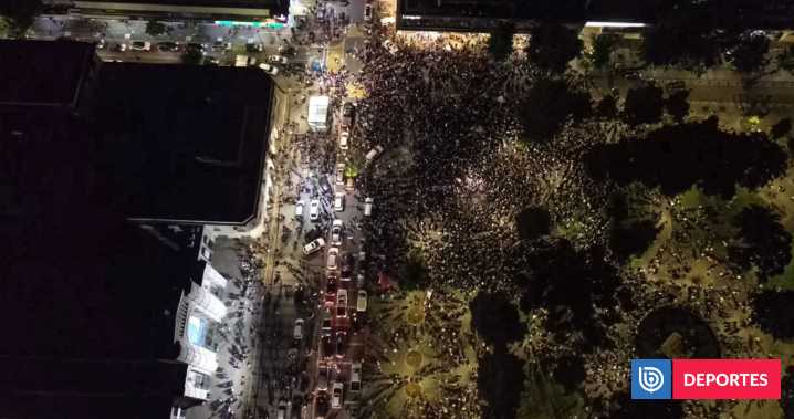 VIDEO | La capital del Biobío se tiñe de lila: masiva celebración por ascenso de Concepción a Primera