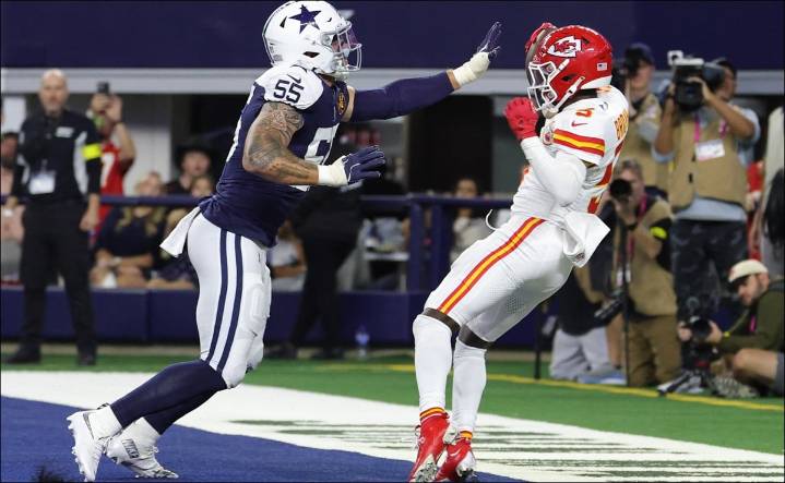 Cowboys y Chiefs protagonizaron el partido de temporada regular más visto en la historia de la NFL
