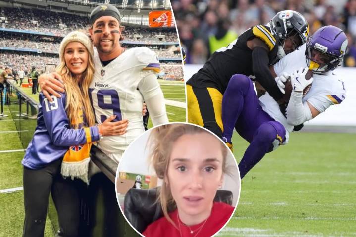 Adam Thielen's wife expands on veteran's Vikings split