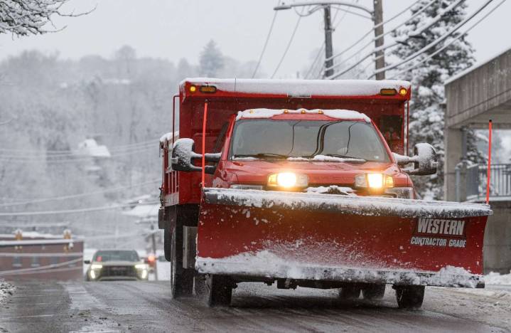 Butler County’s first snowfall of December 2025