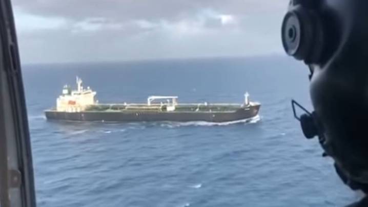 Estados Unidos sotuvo que la captura de un buque petrolero es un golpe en contra del régimen de Maduro