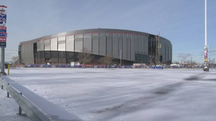 Construction of the new Bills stadium hits 75% mark