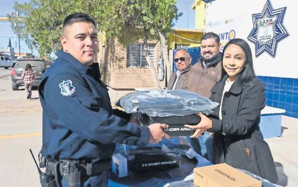 Policías de Ascensión, únicos con cámara corporal