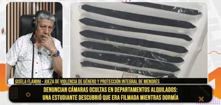 La jueza Gisela Flamini se refirió al caso de las cámaras ocultas: “Lo que describió la víctima constituye una violación gravísima a la intimidad”