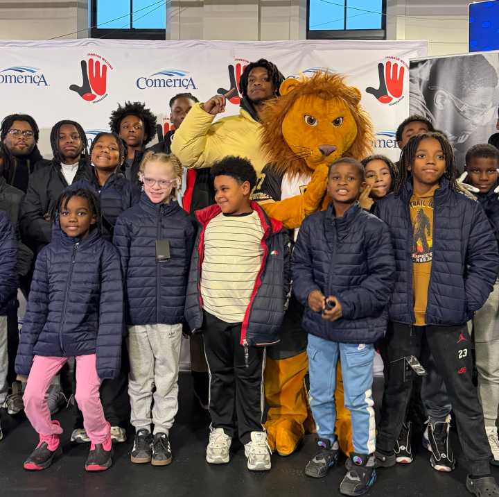 Jameson Williams recognized for community service and charitable donations