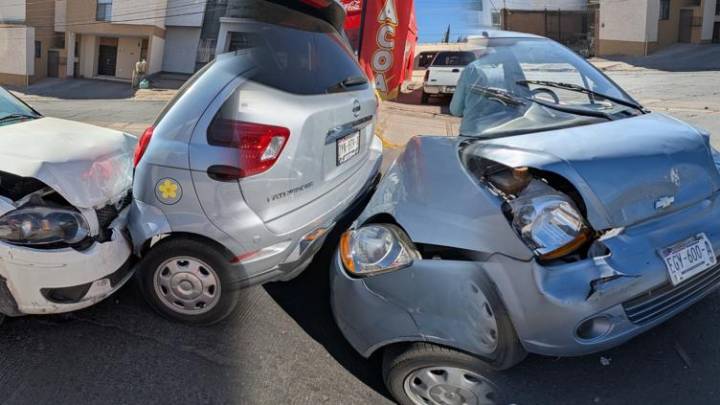 Ida por la “barbacha” termina en carambola en la Mirador